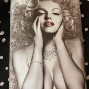 Vintage Style Glamours Marilyn Monroe Stainless Steel Flask